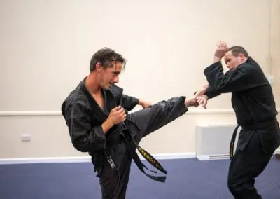 Image of 2 men sparring