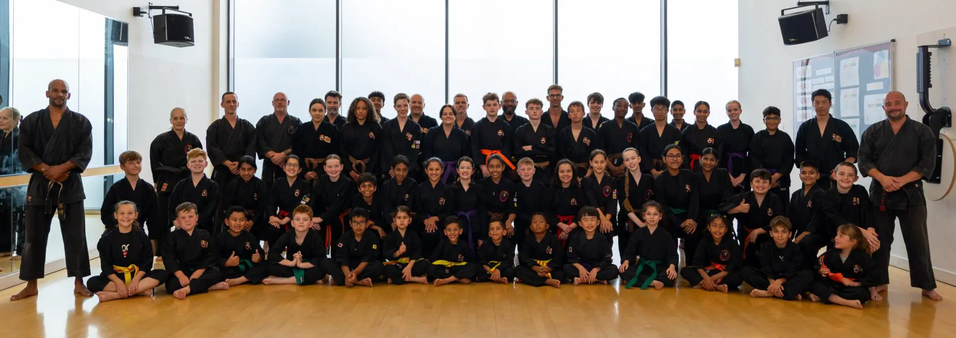 Image of Shogun Practical Karate instructors and students