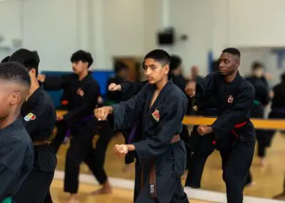 Children Karate training