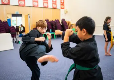 Children Karate training